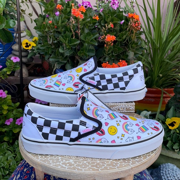 Vans Shoes - New Vans Classic Slip On Sneakers Sz 7.5